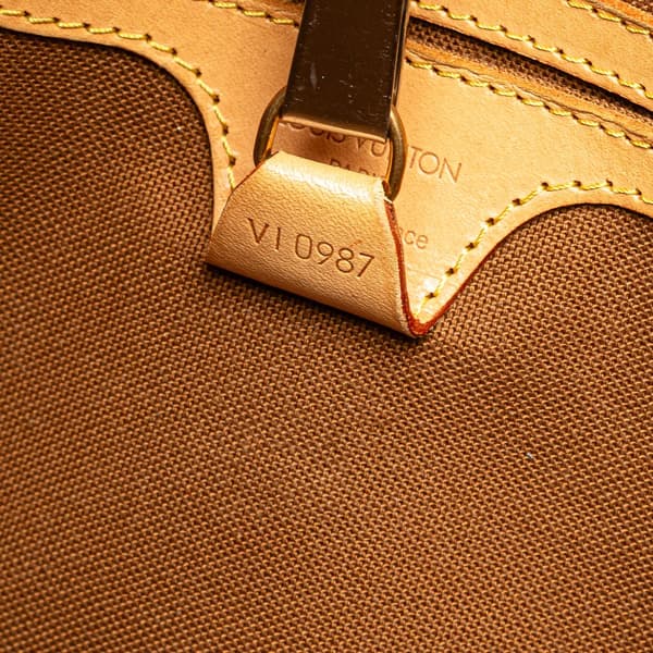 Pre-owned Louis Vuitton Monogram Ellipse PM Brown