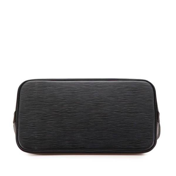 Pre-owned Louis Vuitton Epi Alma PM Black