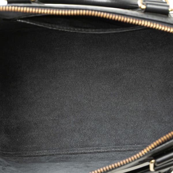Pre-owned Louis Vuitton Epi Alma PM Black