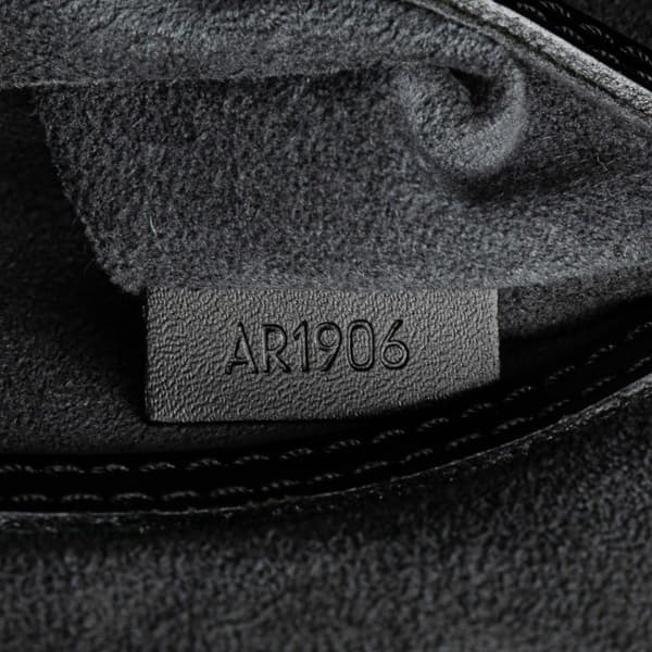 Pre-owned Louis Vuitton Epi Alma PM Black