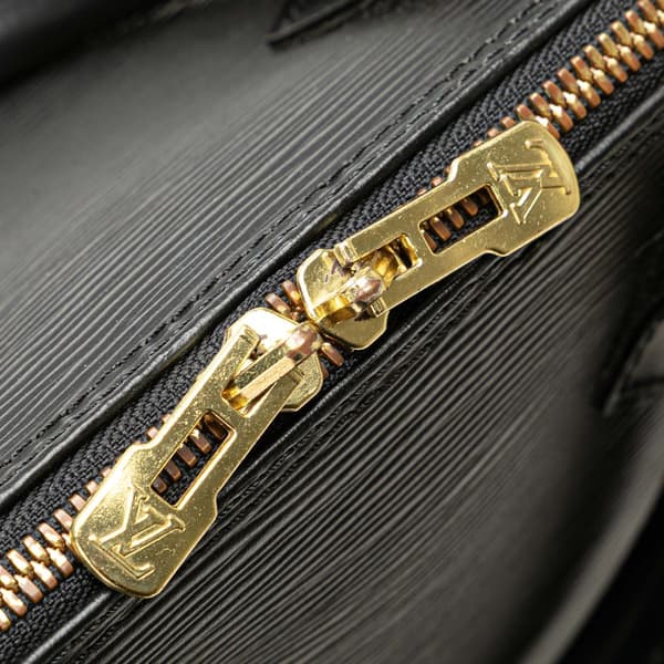 Pre-owned Louis Vuitton Epi Alma PM Black