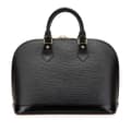 Miniatyrbild 1 av 10: Pre-owned Louis Vuitton Epi Alma PM Black