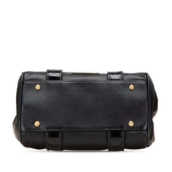 Pre-owned Burberry Leather Handbag Black