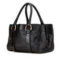 Miniatyrbild 2 av 10: Pre-owned Burberry Leather Handbag Black