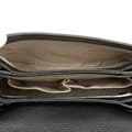 Miniatyrbild 4 av 10: Pre-owned Gucci Small Dollar Calf Interlocking G Satchel Black