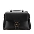 Miniatyrbild 1 av 10: Pre-owned Gucci Small Dollar Calf Interlocking G Satchel Black