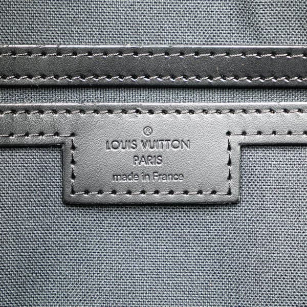 Pre-owned Louis Vuitton Damier Graphite Tadao PM Black