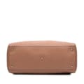 Miniatyrbild 3 av 10: Pre-owned Gucci Large Calfskin Bamboo Shopper Satchel Brown