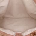 Miniatyrbild 5 av 10: Pre-owned Gucci Large Calfskin Bamboo Shopper Satchel Brown