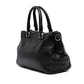 Miniatyrbillede 2 af 10: Pre-owned Prada Soft Calfskin Double Zip Satchel Black