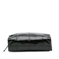 Miniatyrbilde 3 av 10: Pre-owned Prada Large Shiny Calfskin Bonnie Satchel Black