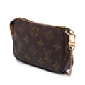 Pikkukuva 2 / 9: Pre-owned Louis Vuitton Monogram Mini Pochette Accessoires Brown