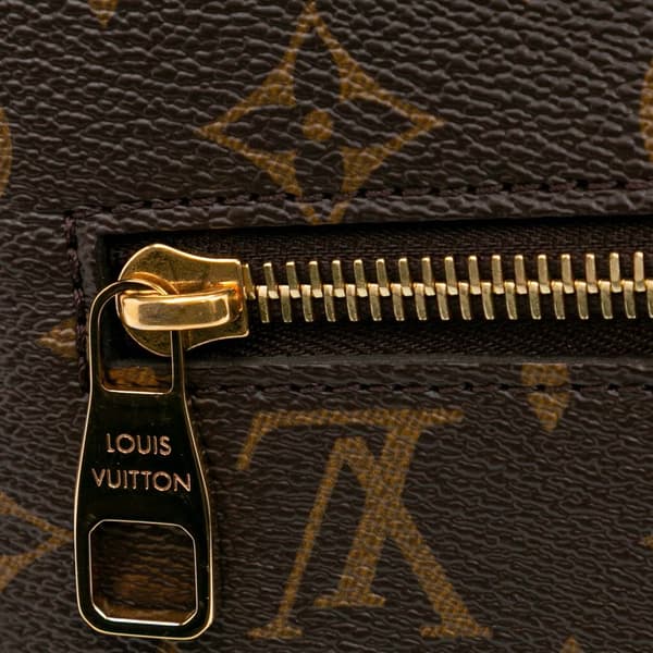 Pre-owned Louis Vuitton Monogram Pochette Metis Brown