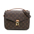 Miniatyrbillede 1 af 10: Pre-owned Louis Vuitton Monogram Pochette Metis Brown