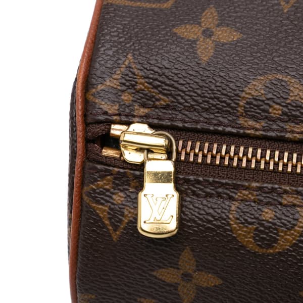 Pre-owned Louis Vuitton Monogram Papillon 26 Brown