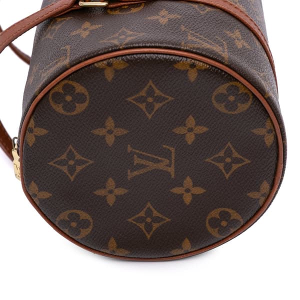 Pre-owned Louis Vuitton Monogram Papillon 26 Brown