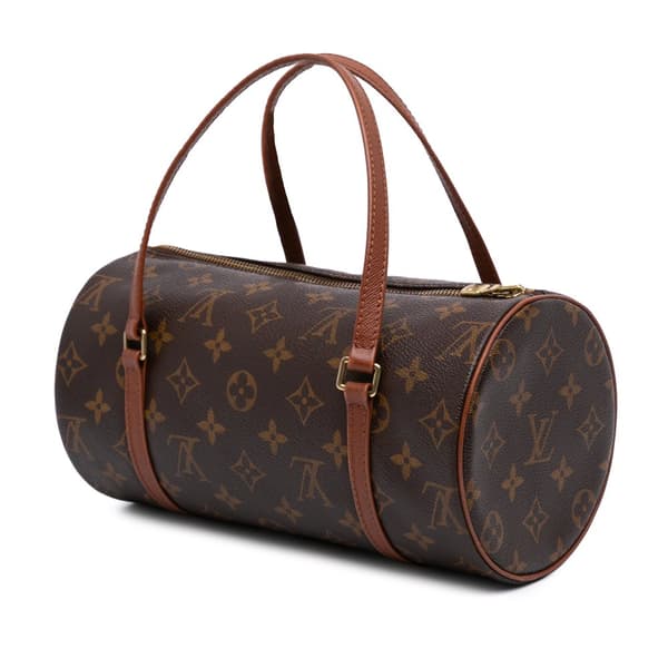 Pre-owned Louis Vuitton Monogram Papillon 26 Brown