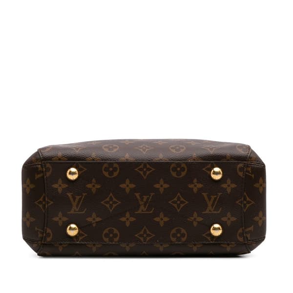 Pre-owned Louis Vuitton Monogram Montaigne MM Brown