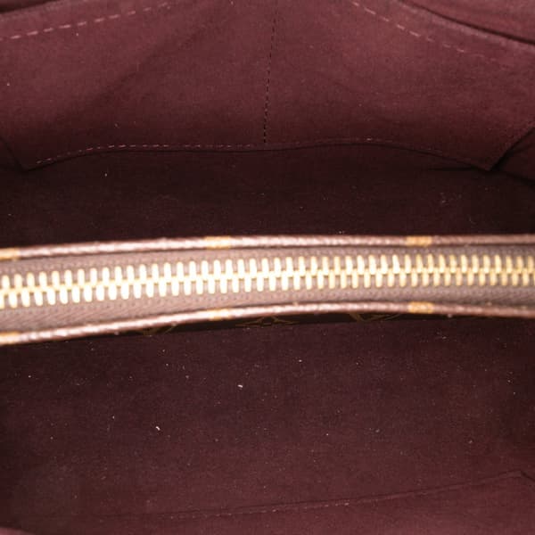 Pre-owned Louis Vuitton Monogram Montaigne MM Brown