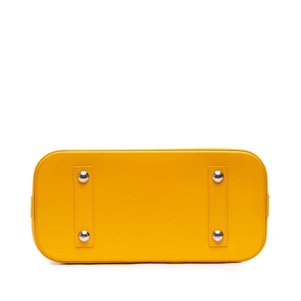 Pre-owned Louis Vuitton Epi Alma PM Yellow