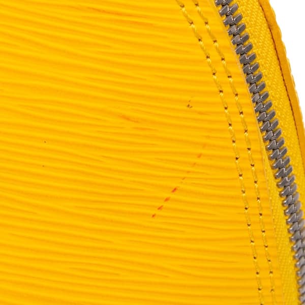 Pre-owned Louis Vuitton Epi Alma PM Yellow