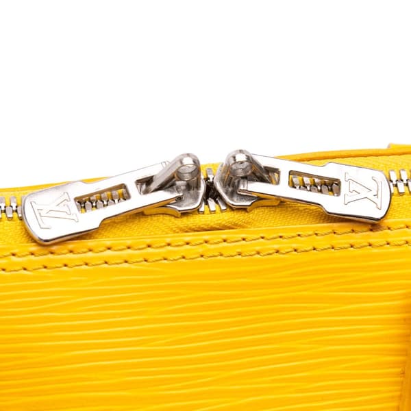 Pre-owned Louis Vuitton Epi Alma PM Yellow