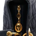 Pikkukuva 9 / 10: Pre-owned Dior Large Suede Cannage Lady Dior Blue