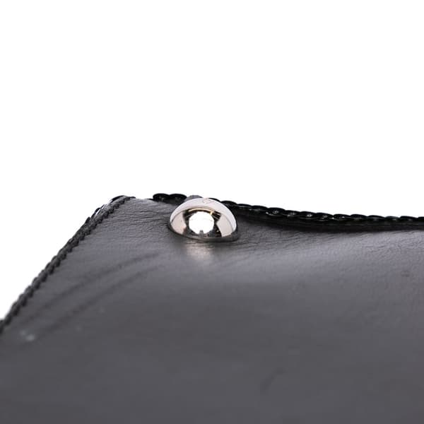 Pre-owned Valentino Sequin Petale Tote Black