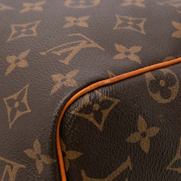 Pre-owned Louis Vuitton Monogram Speedy Bandouliere 30 Brown