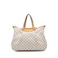 Pikkukuva 1 / 10: Pre-owned Louis Vuitton Damier Azur Siracusa GM White
