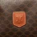 Miniatyrbild 9 av 10: Pre-owned Celine Macadam Coated Canvas Handbag Brown