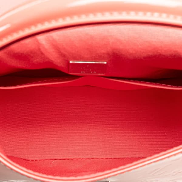 Pre-owned Louis Vuitton Monogram Vernis Pasadena Pink