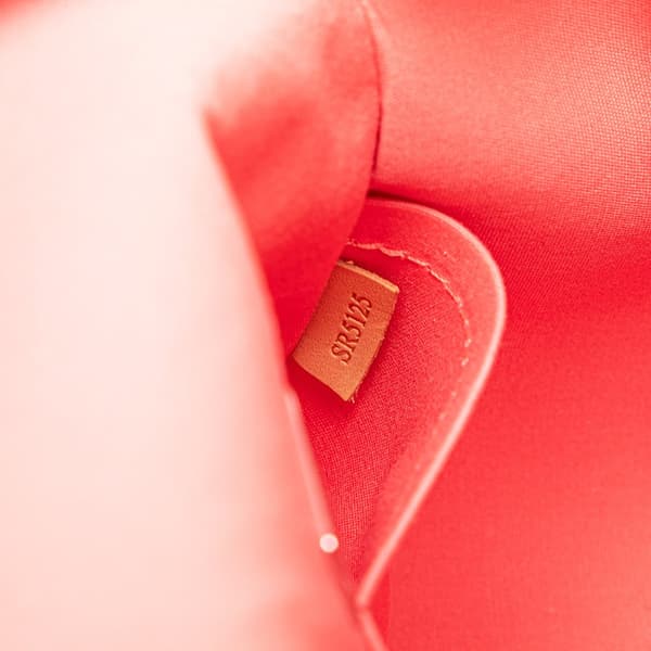 Pre-owned Louis Vuitton Monogram Vernis Pasadena Pink