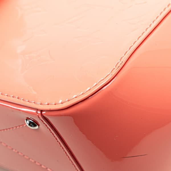 Pre-owned Louis Vuitton Monogram Vernis Pasadena Pink