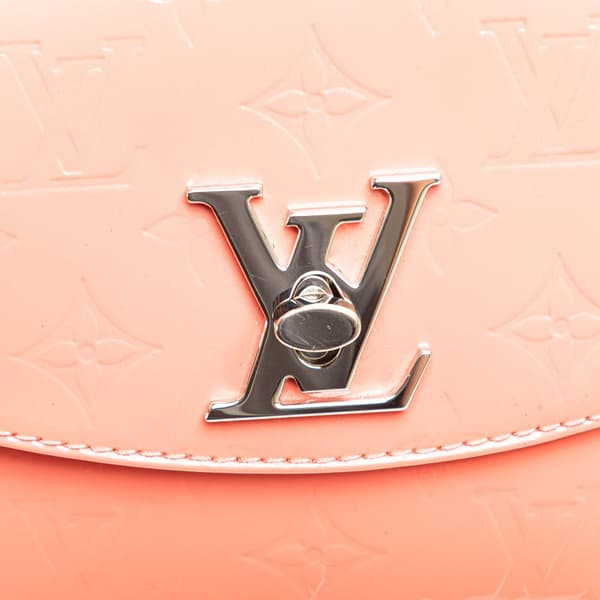 Pre-owned Louis Vuitton Monogram Vernis Pasadena Pink