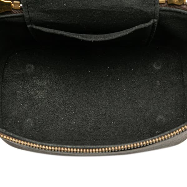 Pre-owned Louis Vuitton Monogram Reverse Vanity PM Brown