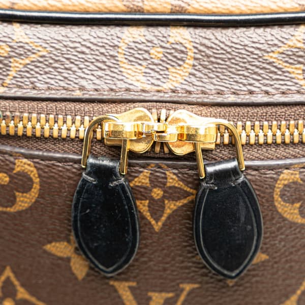 Pre-owned Louis Vuitton Monogram Reverse Vanity PM Brown
