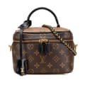 Miniatyrbild 1 av 10: Pre-owned Louis Vuitton Monogram Reverse Vanity PM Brown