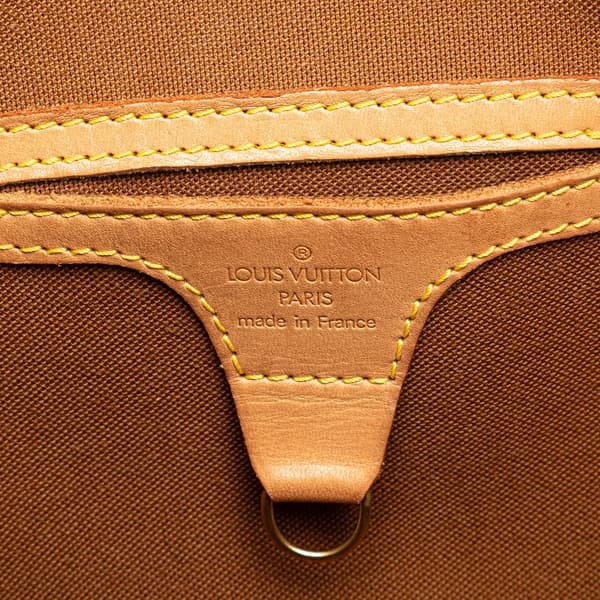 Pre-owned Louis Vuitton Monogram Ellipse PM Brown