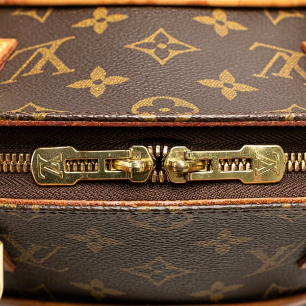 Pre-owned Louis Vuitton Monogram Ellipse PM Brown
