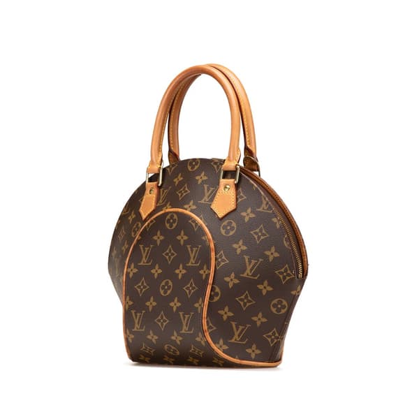 Pre-owned Louis Vuitton Monogram Ellipse PM Brown