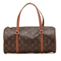 Miniatyrbild 1 av 10: Pre-owned Louis Vuitton Monogram Papillon 30 Brown