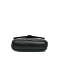 Miniatyrbillede 3 af 10: Pre-owned Saint Laurent Medium Monogram Chevron Sheepskin College Bag Black