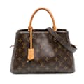 Miniatyrbild 1 av 10: Pre-owned Louis Vuitton Monogram Montaigne BB Brown