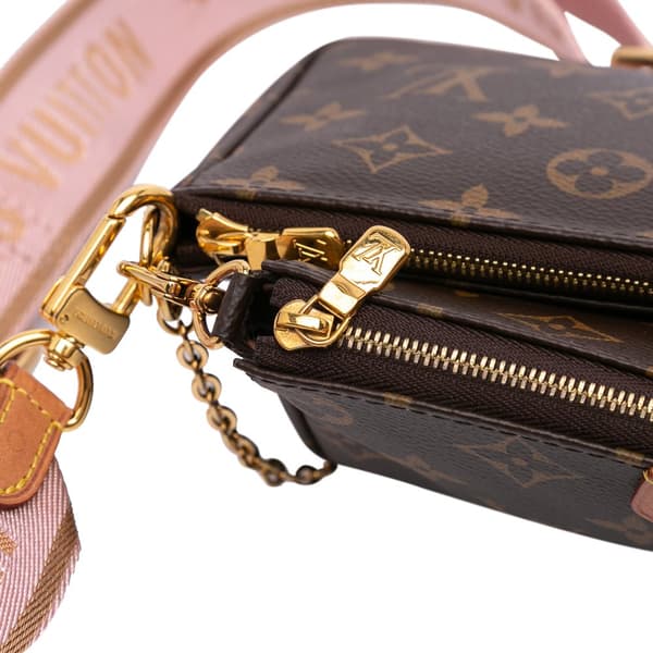 Pre-owned Louis Vuitton Monogram Multi Pochette Accessoires Brown