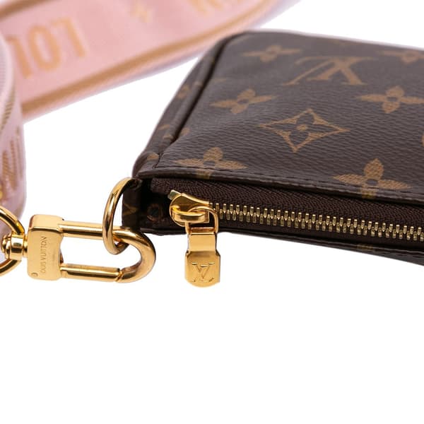 Pre-owned Louis Vuitton Monogram Multi Pochette Accessoires Brown