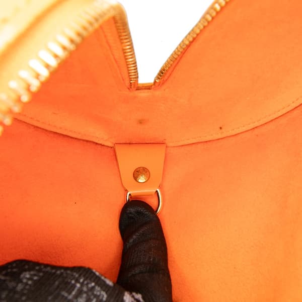Pre-owned Louis Vuitton Epi Soufflot Orange