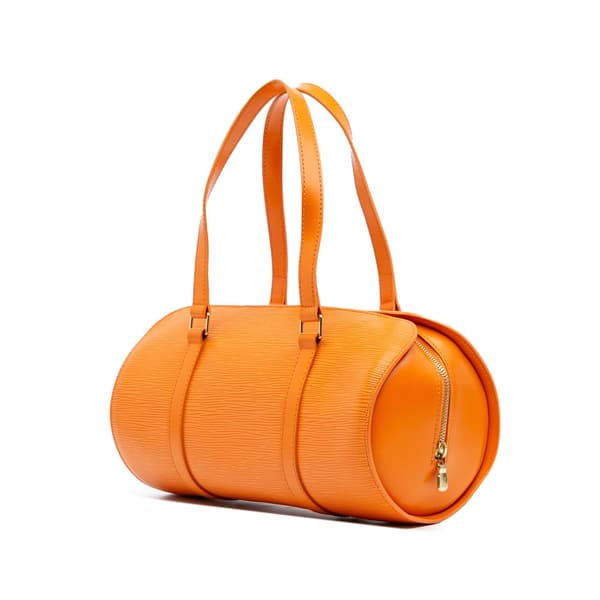 Pre-owned Louis Vuitton Epi Soufflot Orange