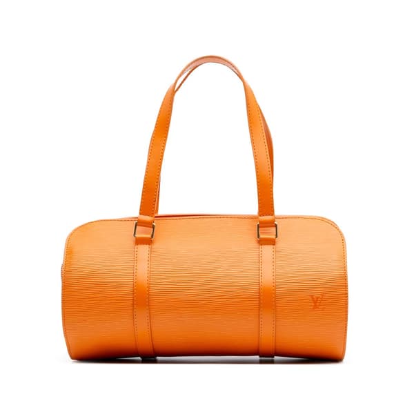 Pre-owned Louis Vuitton Epi Soufflot Orange
