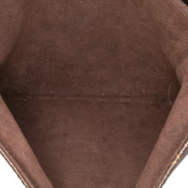 Pre-owned Louis Vuitton Monogram Pochette Metis Brown